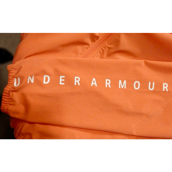 Under Armour Women's 1X Plus Size Storm Full Zip Hooded Windbreaker (JC156) - Picture 4 of 10